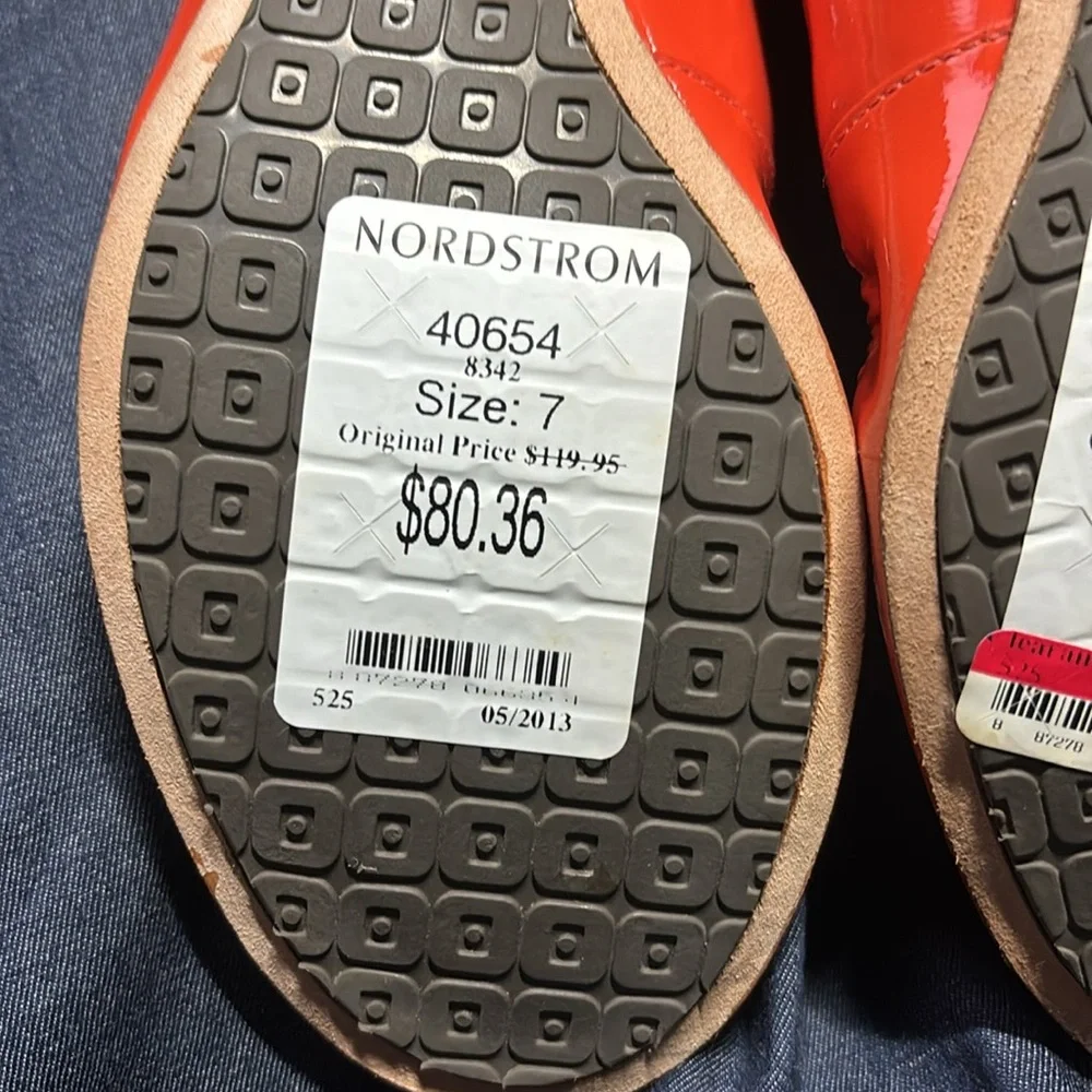 Nordstrom Shiny Ballet Flats - Picture 4 of 6